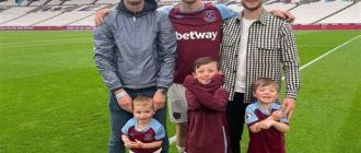 Declan Rice Family Background in Football