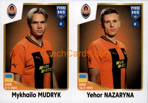 Mykhailo Mudryk Football Card