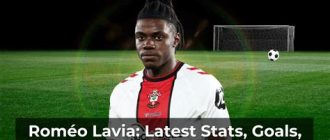 Romeo Lavia Stats Goals Football