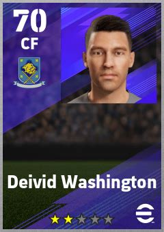 Deivid Washington Rookie Card